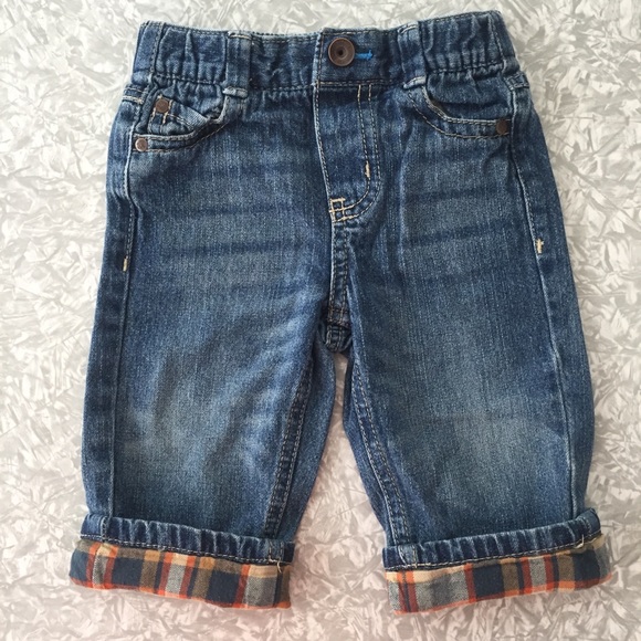 OshKosh B'gosh Other - OshKosh Flannel Cuffed Jeans